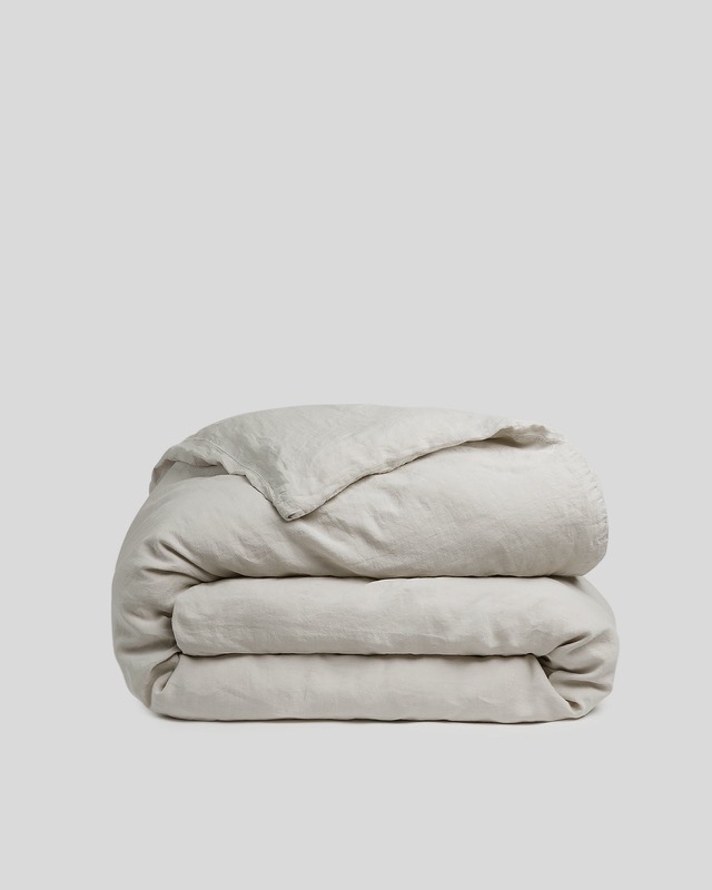 Linen duvet